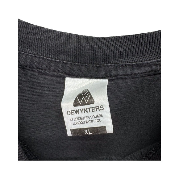 Vintage Phantom Of The Opera London T Shirt 1988 RUG Graphic Tee Black Men's XL - Picture 4 of 4